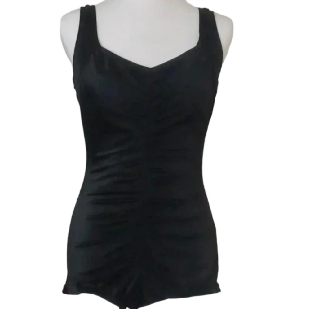 Classic Black Women's One-Piece Swim - Unbranded